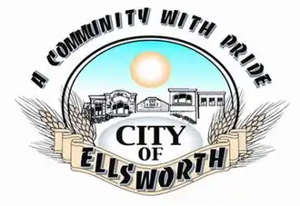 Official logo of Ellsworth, Kansas