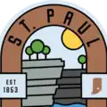 Official logo of St. Paul, Indiana
