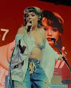 Young performing in April 2025