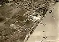 Aerial view of the airport, 1920s