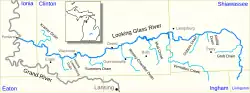 Looking Glass River Map