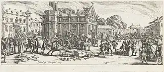 Plate 6: Dévastation d'un monastère (Looting a monastery)