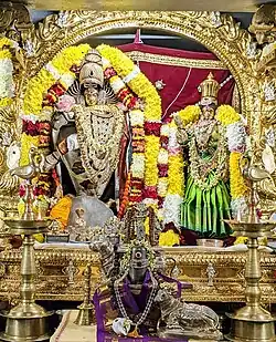 Nataraja and Parvati