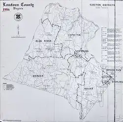Election districts 1984-1991