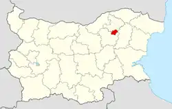 Loznitsa Municipality within Bulgaria and Razgrad Province.
