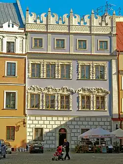 Example of the merchant architecture: Konopnica's tenement house in Lublin, 1575