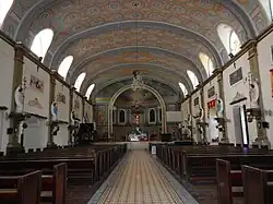The cathedral's nave in 2013