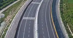 Lucknow ORR 8 lane Carriageway Drone view