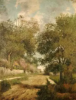 Lulu King Saxon, Uptown Street, New Orleans, 1890