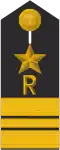 Kapitänleutnant der Reserve (Captain-lieutenant reservist)