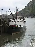 Oldenburg moored at Ilfracombe