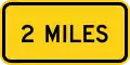 W16-3aP (distance) miles