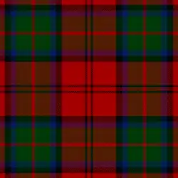 "Clan Makduffe" tartan as published in the Vestiarium Scoticum