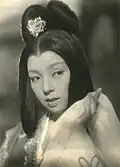 Kyō as Yang Kwei-Fei in Princess Yang Kwei-Fei (1955)
