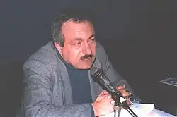 Magdi Youssef lecturing.