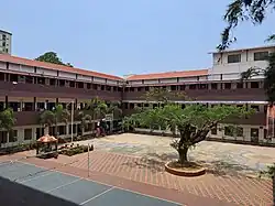 School Main Block on a sunny day