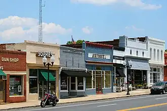 Main Street in the Historic Pineville Town Center