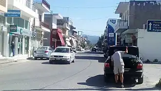 Kato Achaia main road