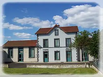 The town hall in Puy-Saint-Gulmier
