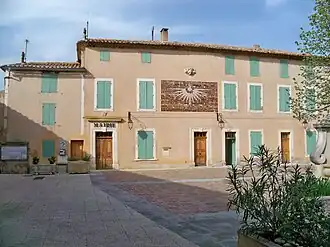 The town hall of Gargas