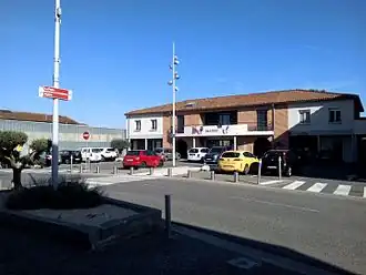 The town hall in Labastidette