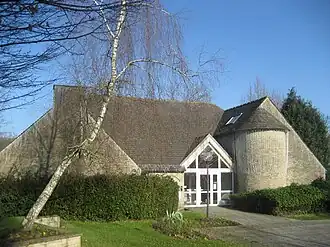 The town hall in Pleucadeuc