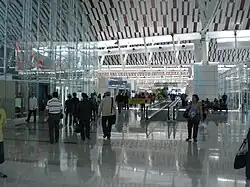 Sultan Hasanuddin Airport terminal interior