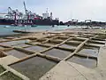Malta Freeport and salt pans in Birżebbuġa