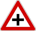 Crossroads without priority