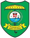 Coat of arms of Mandailing Natal Regency
