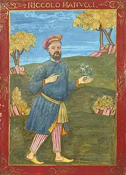 Portrait of Manucci, National Library of France, Cabinet of Prints, Paris.
