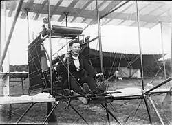 Manurewa No. 1, close up with Vivian Walsh at controls on ground