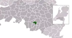 Location of Veldhoven