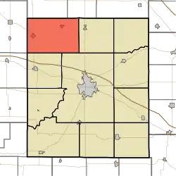 Location in Montgomery County