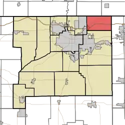 Location in St. Joseph County