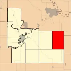 Location in Geary County