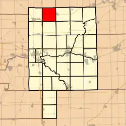 Location in LaSalle County
