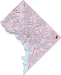 Lincoln Heights within the District of Columbia