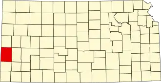 State map highlighting Hamilton County