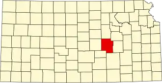 State map highlighting Marion County