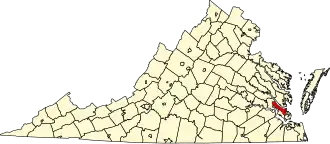 State map highlighting York County