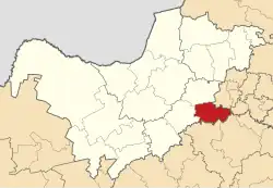 Location in the North West