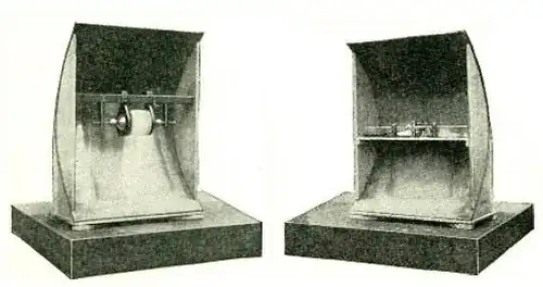 Guglielmo Marconi's 1.2 GHz spark transmitter and receiver 1895