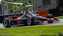 Armstrong competing in 2024 at Mid-Ohio Sports Car Course