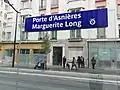 Porte d'Asnières - Marguerite Long