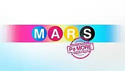 An image with a white background. The show title Mars Pa More, is displayed on the center of the image.