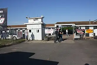 Ticket booth in 2012