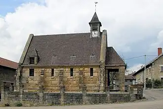 The church in Martincourt-sur-Meuse