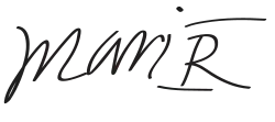 Mary's signature