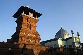 The Menara Kudus Mosque employs a Hindu-Buddhist temple-like structure.[301]